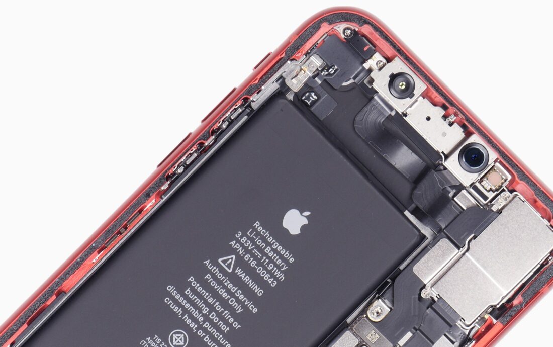 Detailaufnahme iPhone 11 Pro von Innen