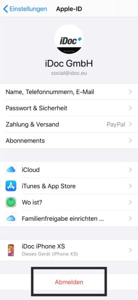 icloud-löschen-Schritt1