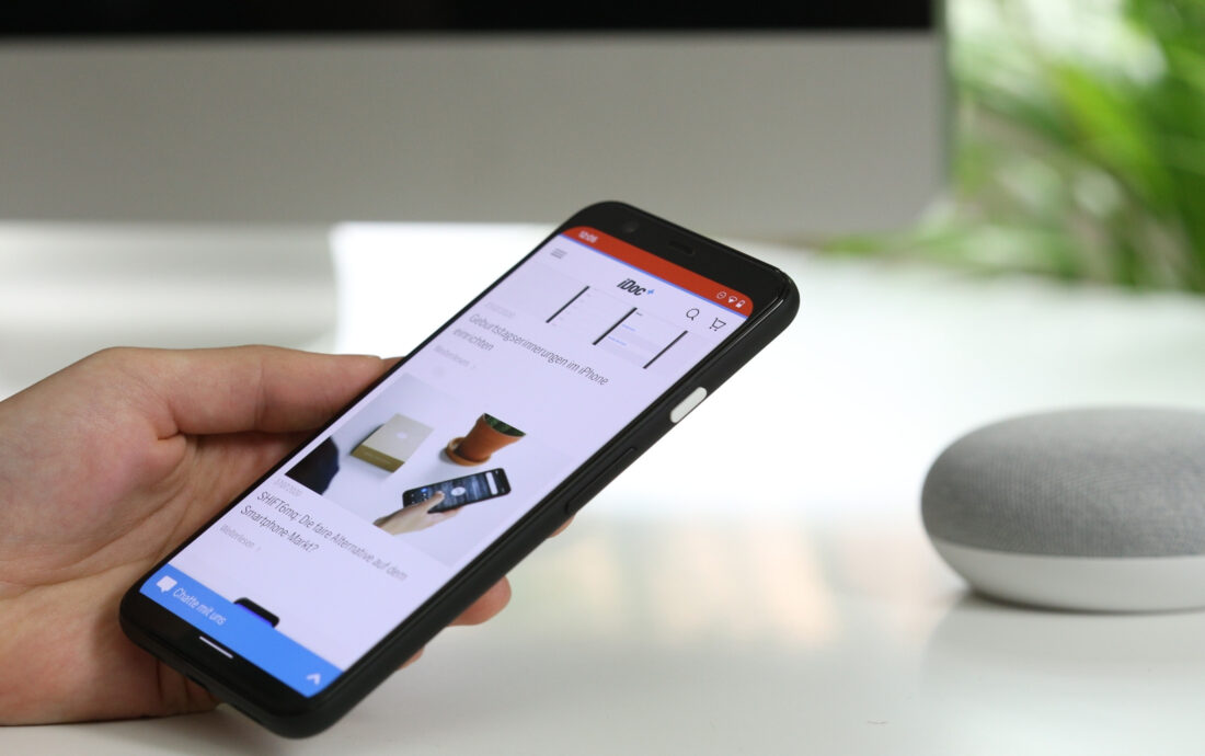 OLED of Google Pixel 4