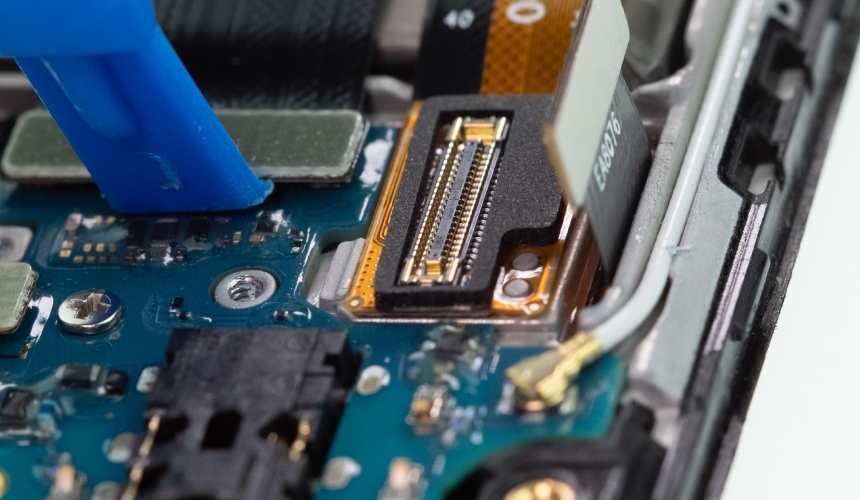 Einkerbungen im Galaxy A41