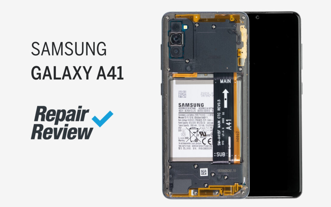 Reparierbarkeit Galaxy A41