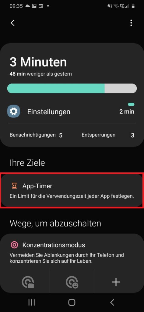 Digitales Wohlbefinden | App-Timer | Android-Einstellungen | Blog