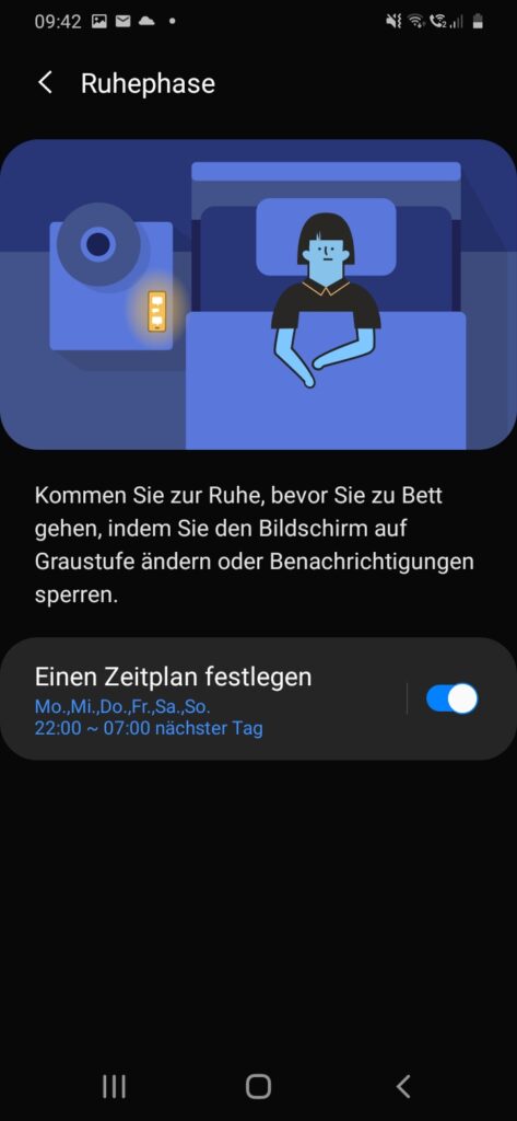 Digitales Wohlbefinden | Ruhemodus | Android-Einstellungen | Blog