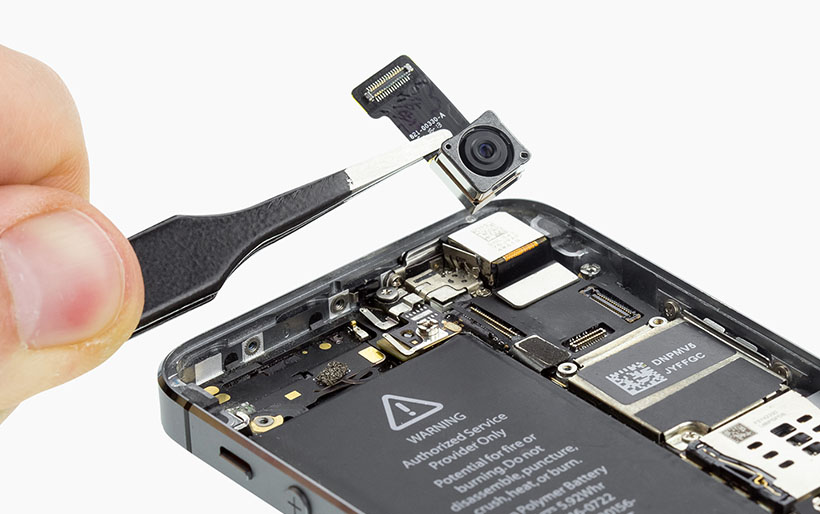 iPhone SE iSight Kamera tauschen Reparaturanleitung iDoc