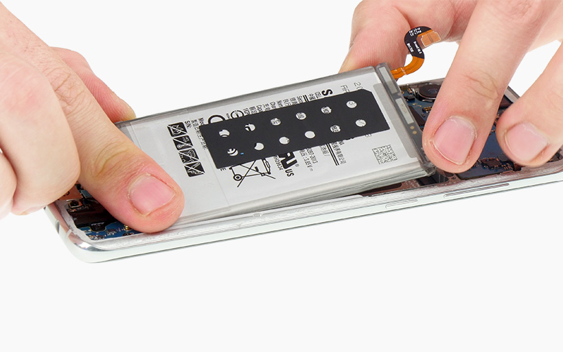 Samsung Galaxy S8+ battery repair guide iDoc
