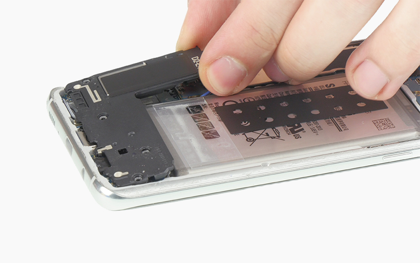 Samsung Galaxy S8+ speaker repair guide iDoc