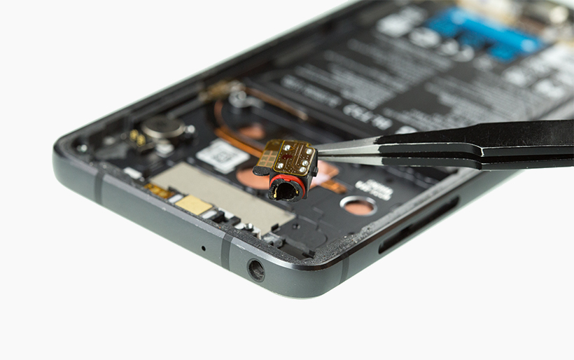 LG G6 audio jack repair guide iDoc