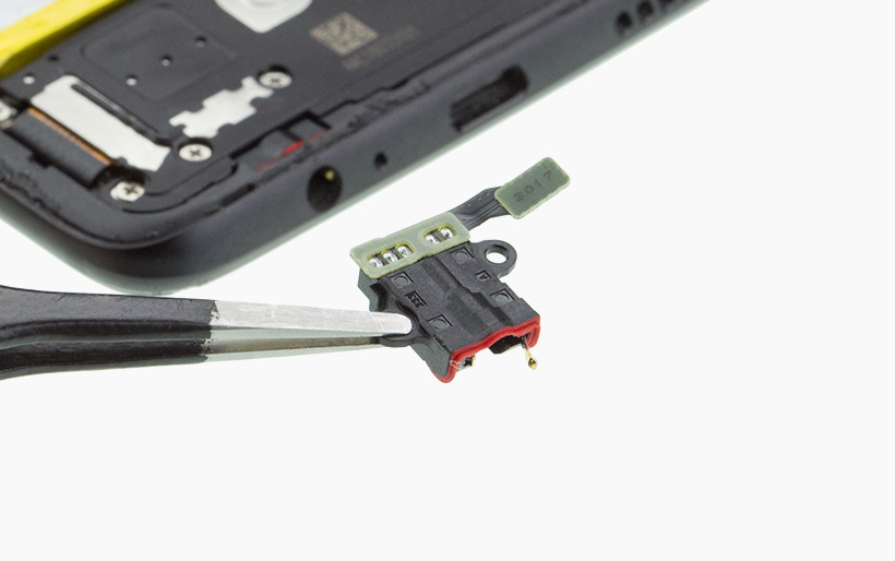 OnePlus 6 audio jack repair guide iDoc