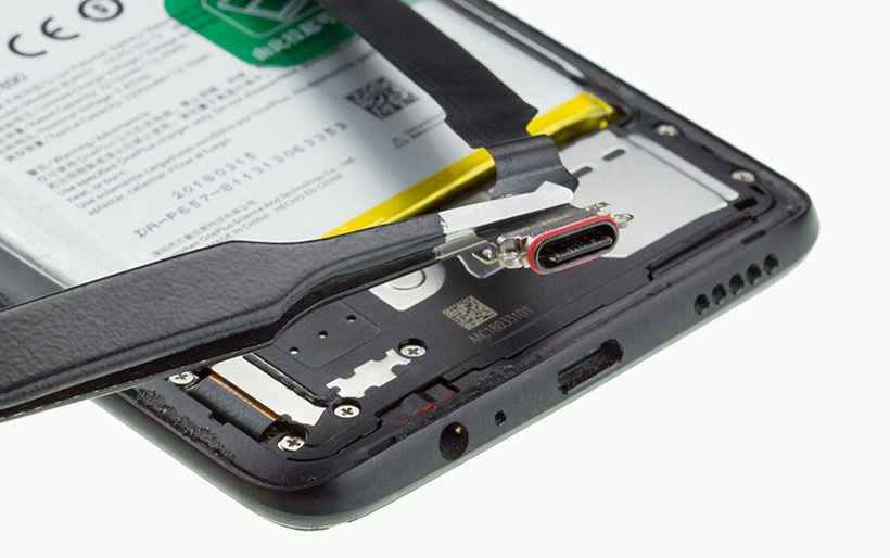 OnePlus 6 USBC port repair guide iDoc