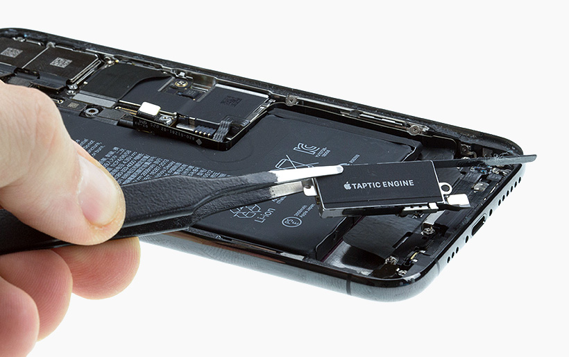 iPhone Xs taptic engine repair guide iDoc