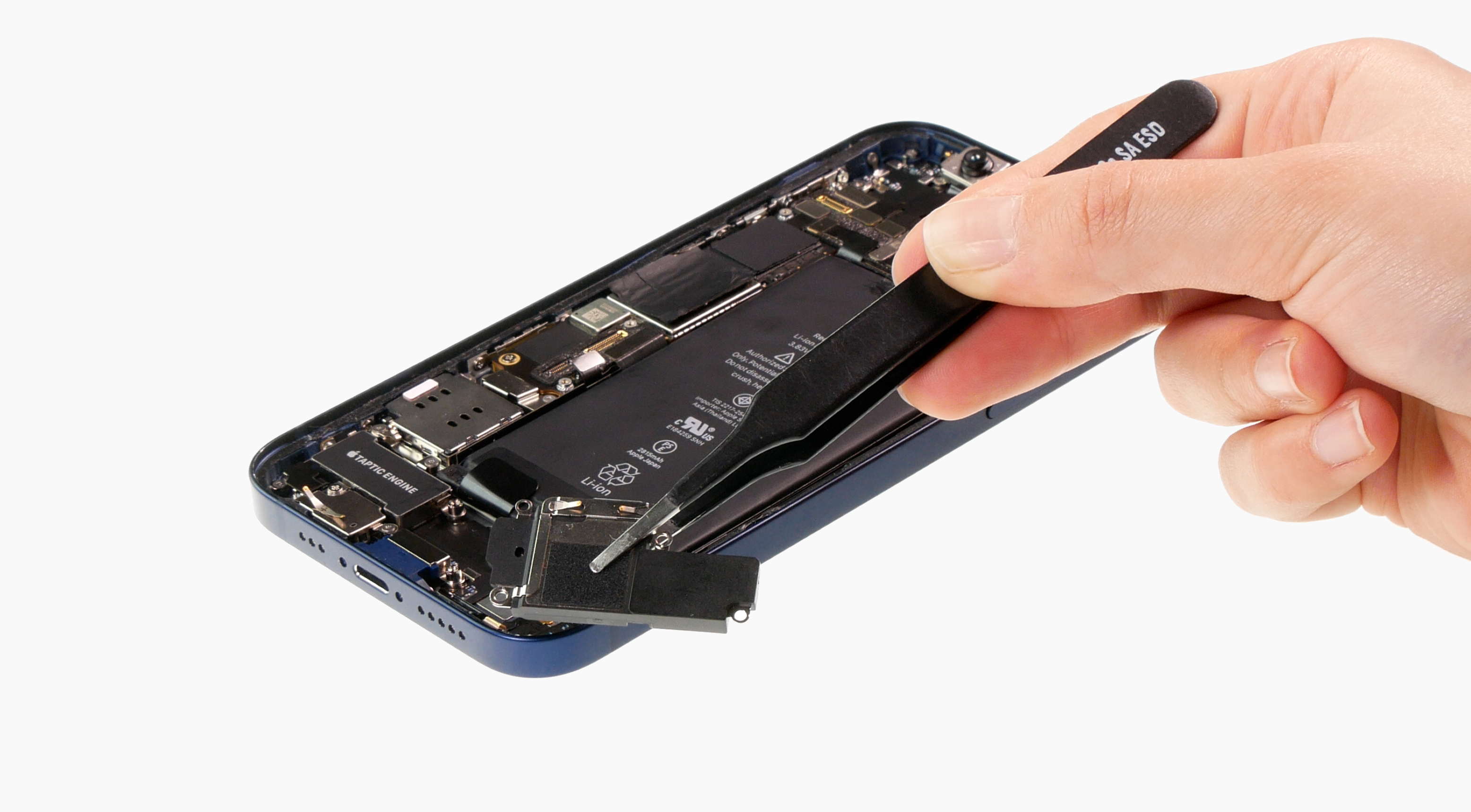 iPhone 12 speaker replacement repair guide iDoc