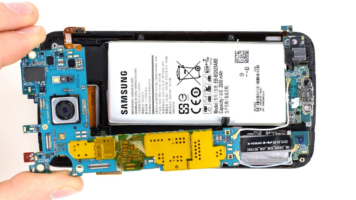 Samsung Galaxy S6 Edge Akku Tauschen Reparaturanleitung Idoc