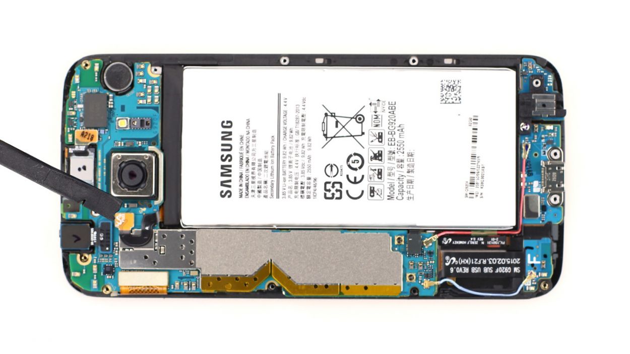 Samsung Galaxy S6 Akku Tauschen Reparaturanleitung Idoc