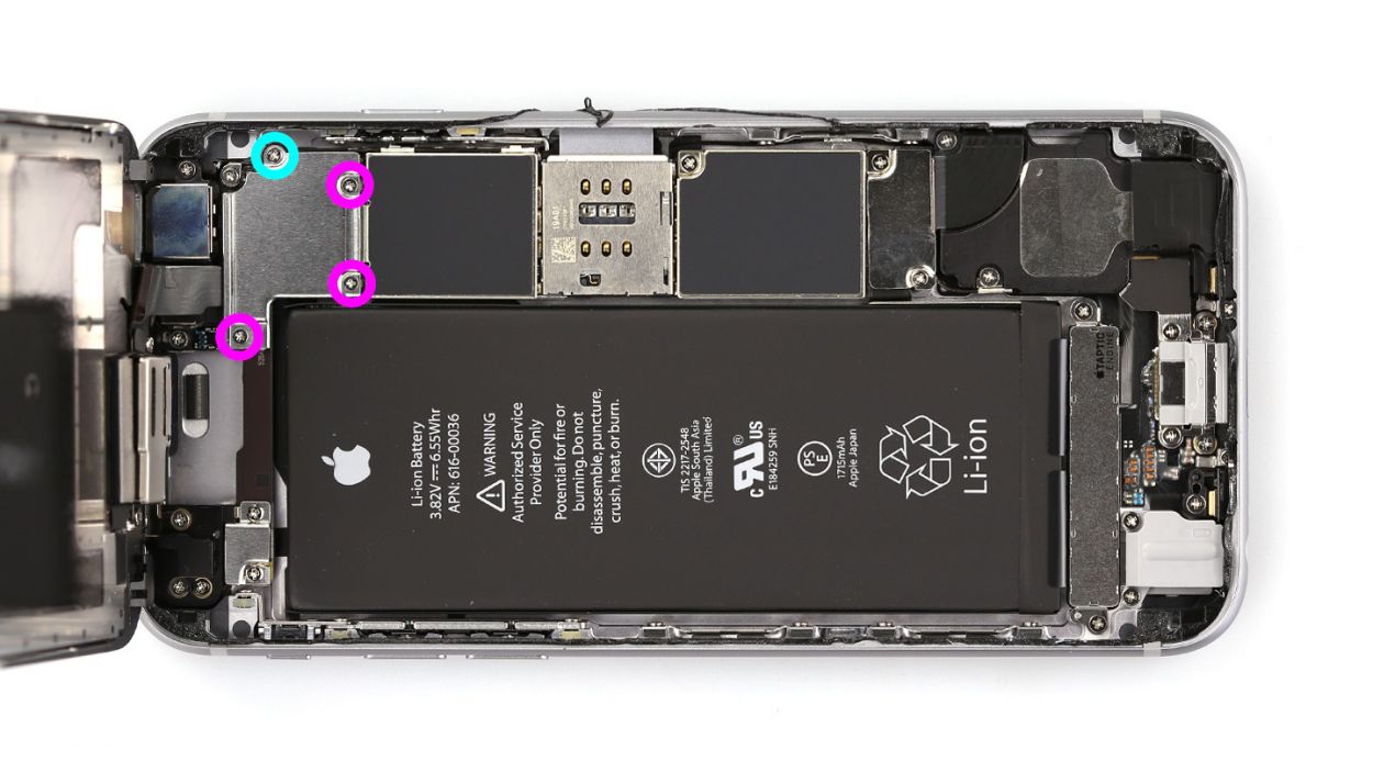 Внутри 6. Iphone 6s радиомодуль. Айфон 6 снизу. Iphone 6s внутренности NFC. Iphone 6 без крышки.