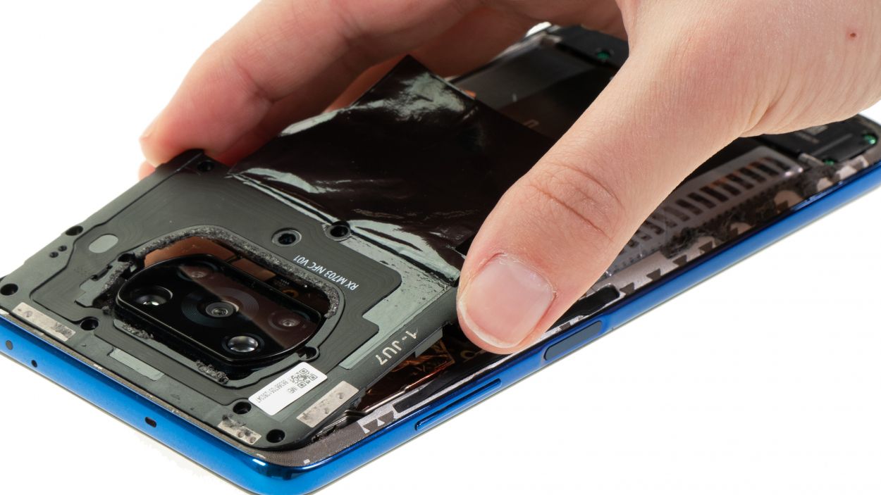 Xiaomi Poco X3 NFC battery replacement repair guide iDoc