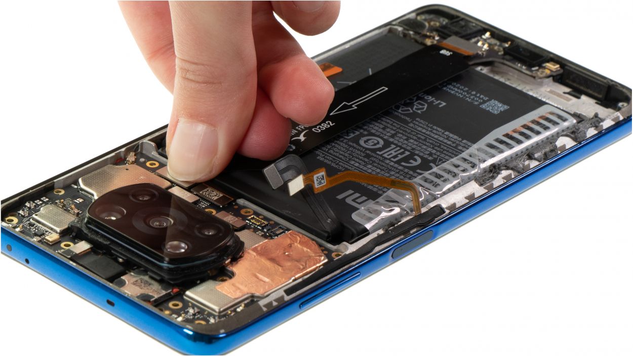 Xiaomi Poco X3 NFC battery replacement repair guide iDoc